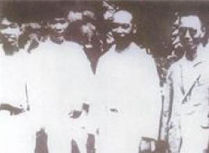 省港大罢工时的合影 省港大罢工时的合影