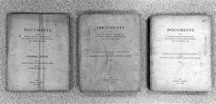 《联合国宪章起草文件》 《联合国宪章起草文件》