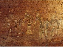 撒哈拉沙漠岩画 撒哈拉沙漠岩画