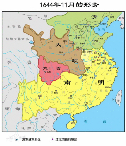 灭大顺之战
灭大顺之战