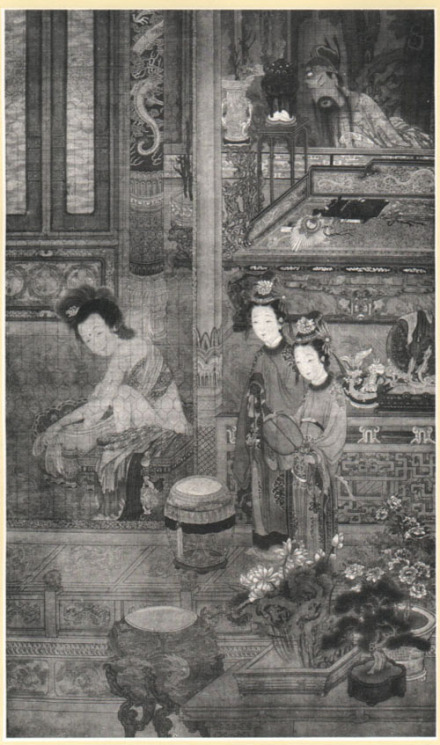 明皇窥浴图 明皇窥浴图