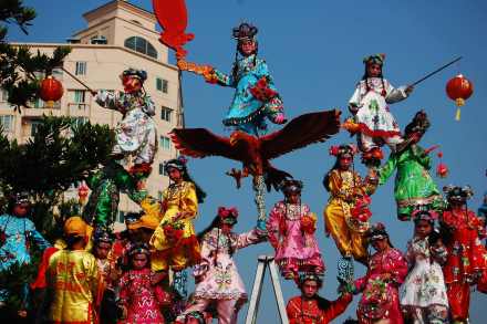沙湾飘色 沙湾飘色