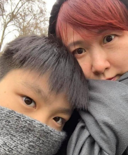 汤宝如和儿子 汤宝如和儿子