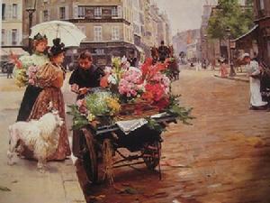 十九世纪的欧洲街景 十九世纪的欧洲街景