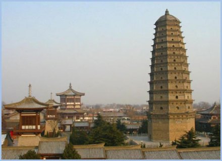 陕西扶风县法门寺 陕西扶风县法门寺