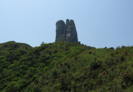 九嶷山三分石 九嶷山三分石