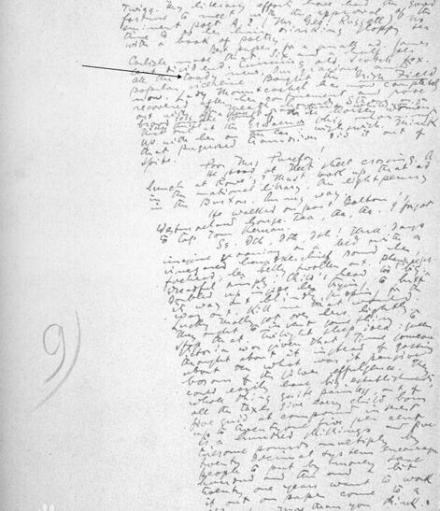 《尤利西斯》手稿 《尤利西斯》手稿