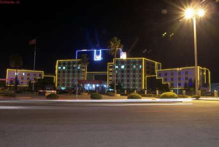 诏安县政府大楼夜景 诏安县政府大楼夜景