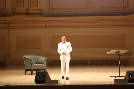 周立波于卡内基音乐厅演出现场 周立波于卡内基音乐厅演出现场