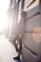 高圆圆纽约街拍