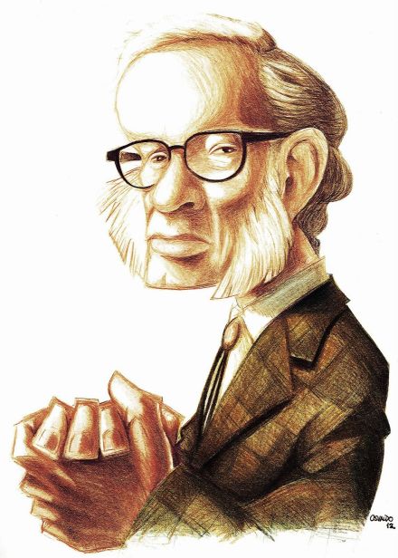 阿西莫夫漫画像 阿西莫夫漫画像