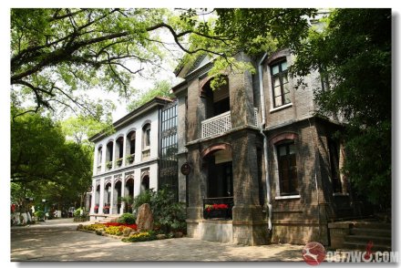 江心屿上的英国领事馆 江心屿上的英国领事馆