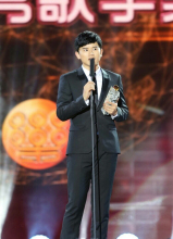 张杰全球华语排行榜获奖