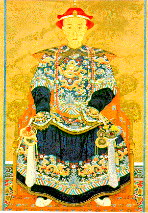 宝亲王时期的弘历(1733年) 宝亲王时期的弘历(1733年)