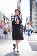 高圆圆纽约街头写真