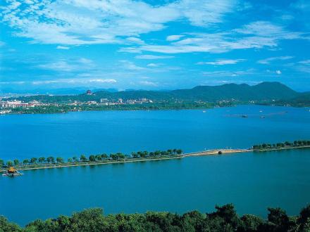 白堤全景 白堤全景