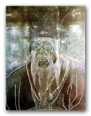 何晏 石碑拓像 何晏 石碑拓像