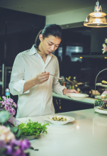 霍尊与母亲亲子写真集