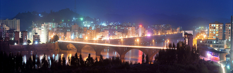 藤县（城区夜景）