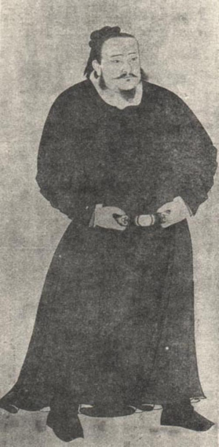 周亚夫全身像,藏台北故宫博物院
周亚夫全身像,藏台北故宫博物院