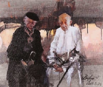 俞晓夫《颜文梁与林风眠》 俞晓夫《颜文梁与林风眠》