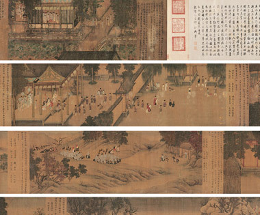 宋 佚名《萧照瑞鹰图》局部