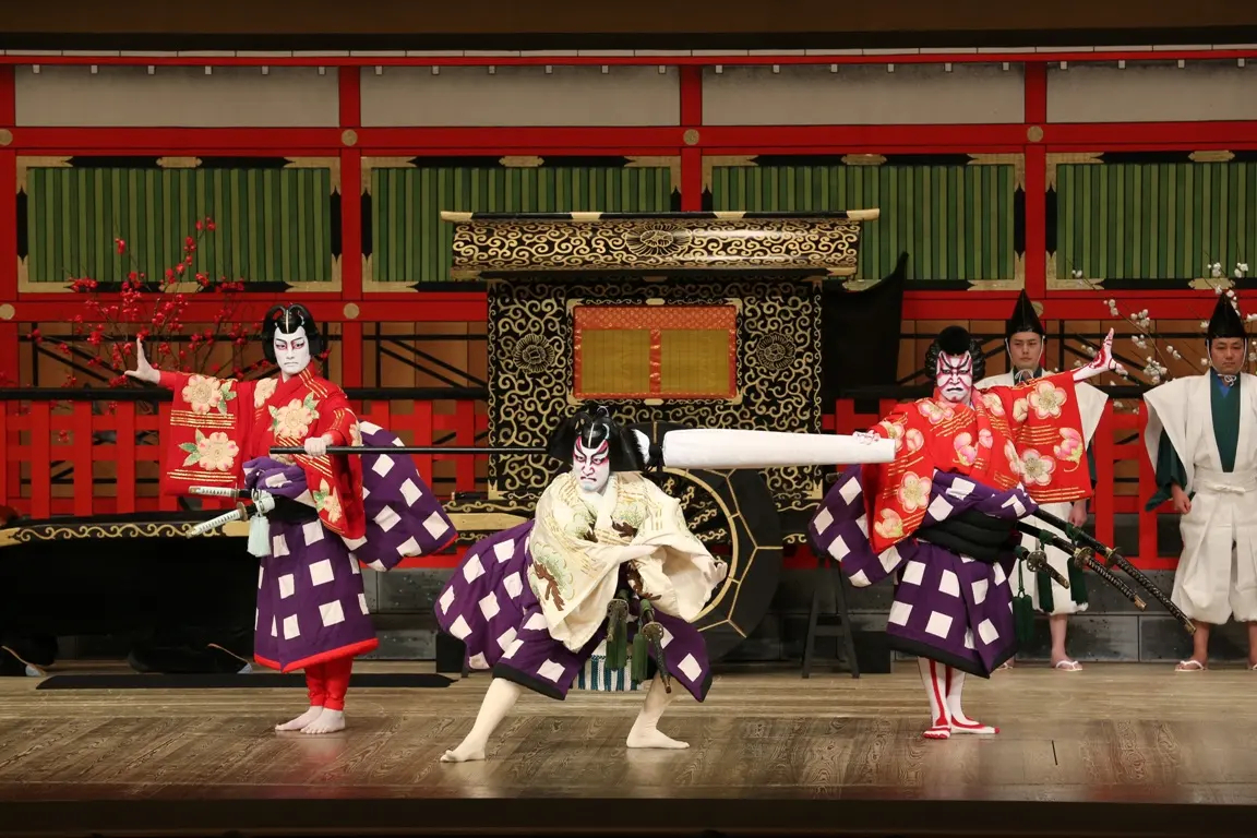 传统歌舞伎表演