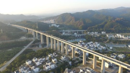 衢九铁路星江特大桥 衢九铁路星江特大桥