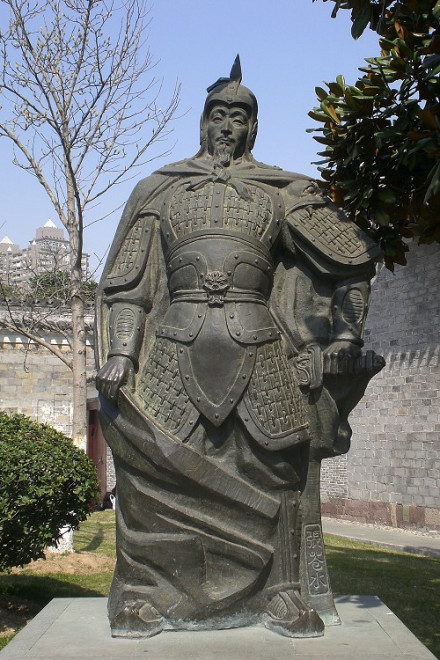 张煌言塑像 张煌言塑像