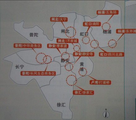 市中心扩大图 市中心扩大图