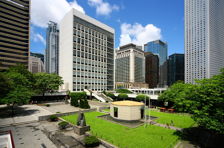 香港大会堂高座和纪念花园(2012年) 香港大会堂高座和纪念花园(2012年)