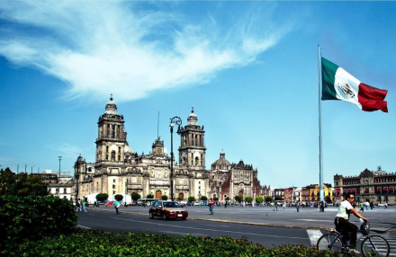 墨西哥城街景 墨西哥城街景