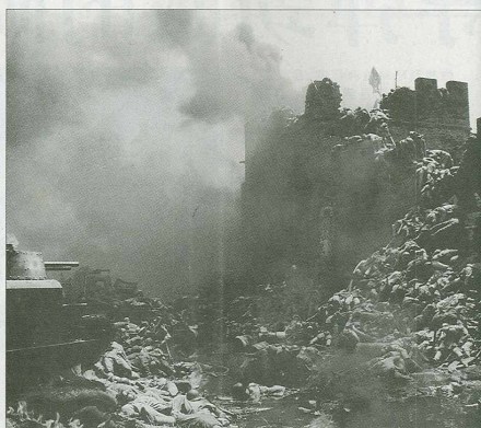 城门战后的惨烈景象 城门战后的惨烈景象