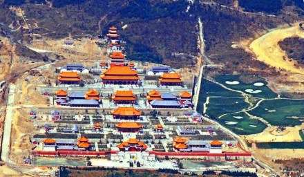 寺院全景 寺院全景