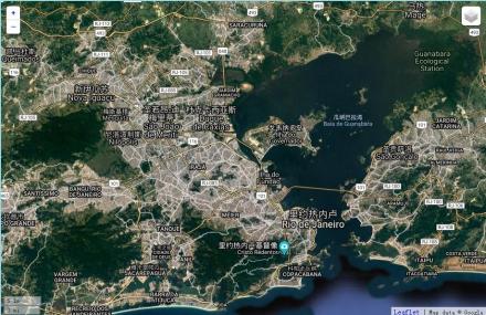 里约热内卢卫星地图 里约热内卢卫星地图