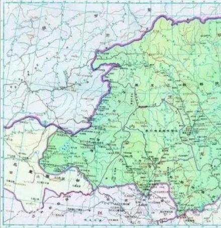 清代前期、中期的内蒙古东北部部分 清代前期、中期的内蒙古东北部部分