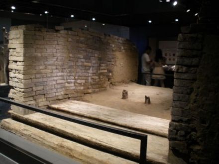 建康城的排水设施遗址 建康城的排水设施遗址