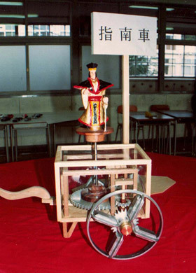 日本指南车复原模型 日本指南车复原模型