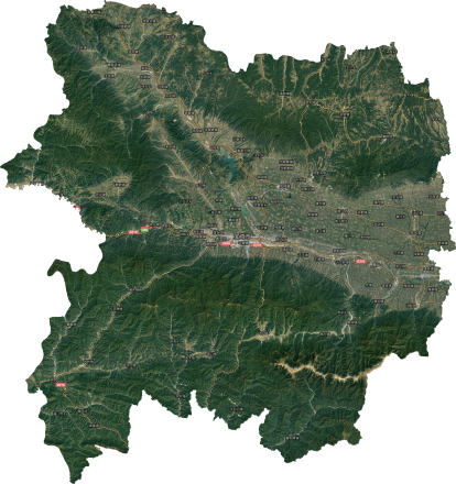 宝鸡市卫星图高清版大图 宝鸡市卫星图高清版大图