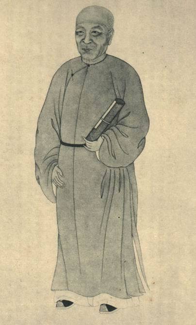 毛奇龄像
毛奇龄像