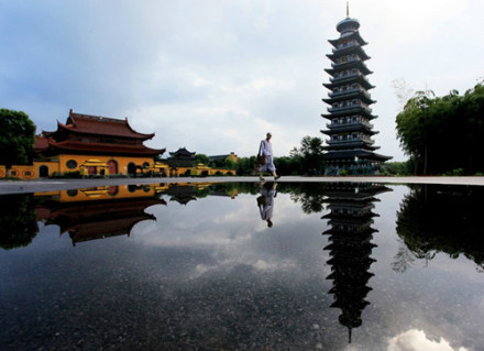 灵隐寺远景 灵隐寺远景