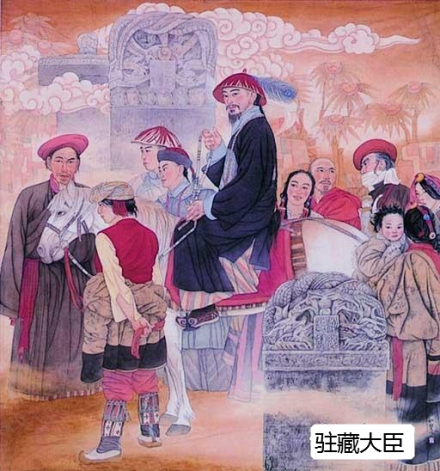 驻藏大臣的银质“赏牌”
驻藏大臣的银质“赏牌”