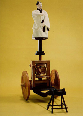 日本指南车复原模型 日本指南车复原模型