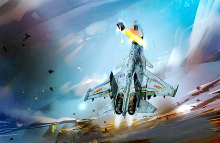 飞机故障瞬间(油画) 飞机故障瞬间(油画)