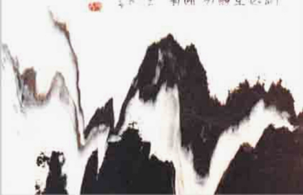 苍山水墨画 苍山水墨画