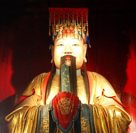 成都武侯祠刘备塑像 成都武侯祠刘备塑像