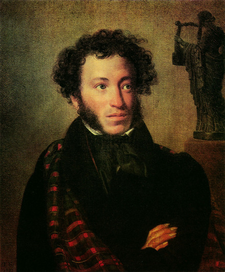 诗人 普希金像 诗人 普希金像