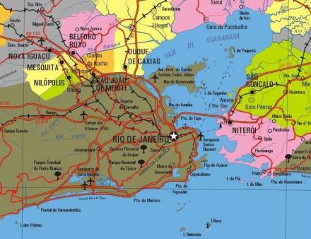 里约热内卢市区划 里约热内卢市区划