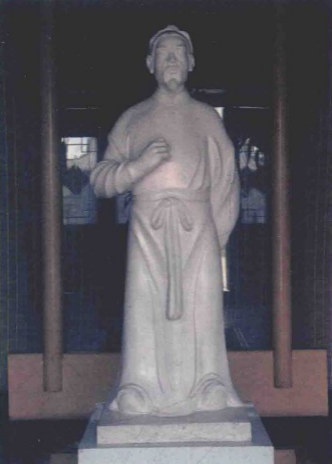 马致远塑像
马致远塑像