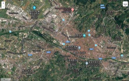 佛罗伦萨卫星地图 佛罗伦萨卫星地图